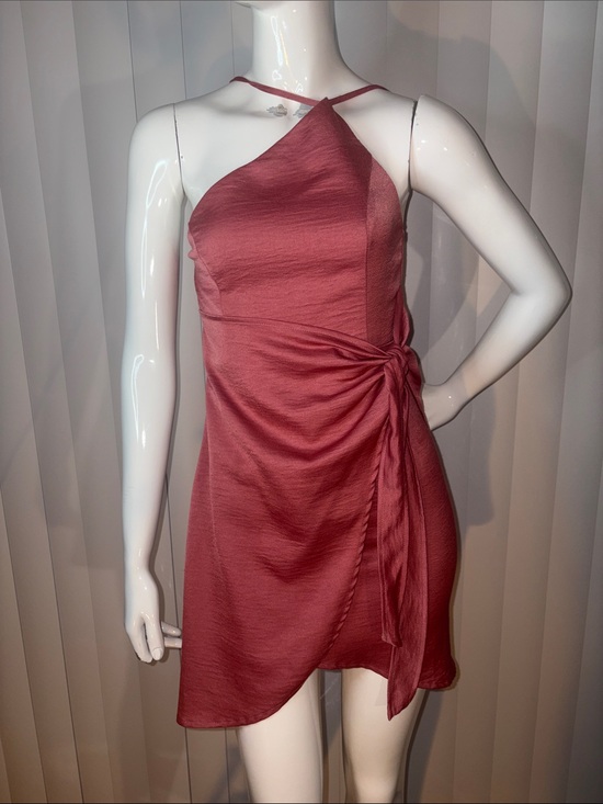 Hello Molly Dresses & Skirts - Hello Molly If The Gown Fits Wrap Mini Dress Rose Pink XS US 2